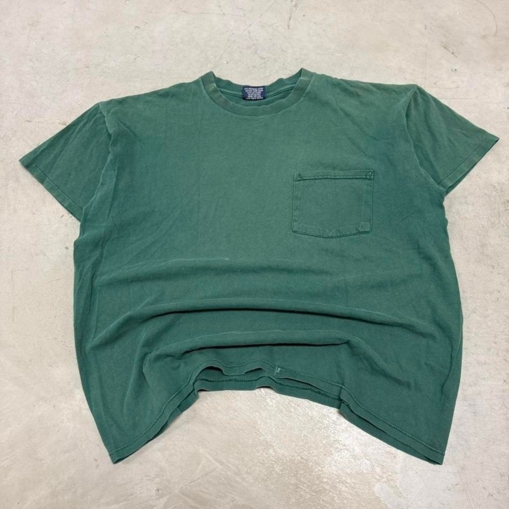 1990s Green Dickies Pocket Tee